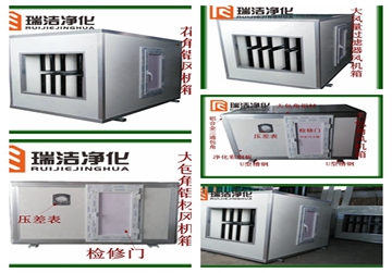 彩鋼板排風箱，送風箱，風機箱